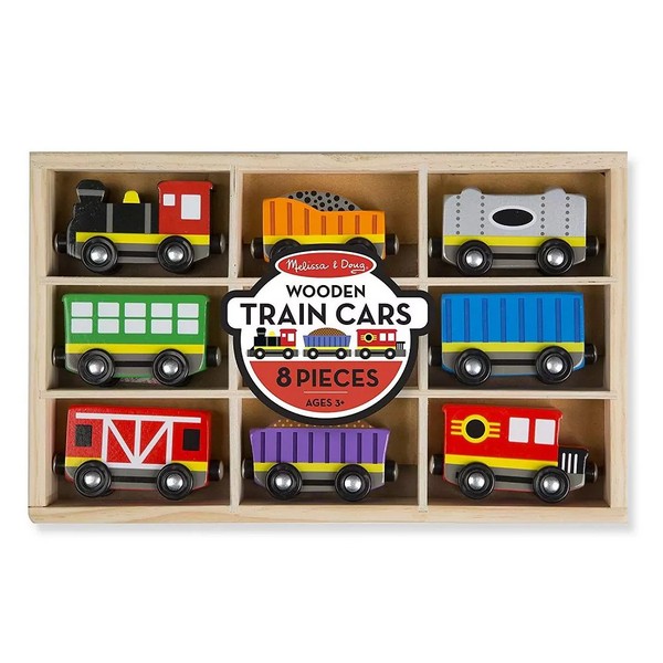 Продукт Melissa and Doug - Дървен влак комплект - 0 - BG Hlapeta